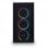 Abysm Danube Kamp ARGB Vidro Temperado USB 3.0 Preta