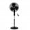 Fabrilamp Calma Ventilador de Pie con Mando 45W Negro