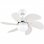 Tegaluxe Arrayan Ventilador de Techo con Luz y Mando 28W Blanco
