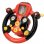 Motor Town Volante de Actividades Infantiles Rojo/Negro