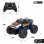 New Bright Monster Truck Coche Eléctrico 4x4 Negro/Azul