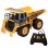 New Bright Mega Dump Truck Camión Eléctrico Amarillo