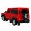 Rastar Land Rover Defender Coche Eléctrico Transformable Rojo