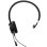 Auricolari Jabra Evolve 20 Mono USB cablati con cancellazione passiva del rumore Nero