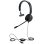 Auricolari Jabra Evolve 20 Mono USB cablati con cancellazione passiva del rumore Nero
