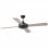 Faro Mallorca Ventilateur de Plafond avec Commande Pales Réversibles 59W Marron/Bois