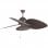 Ventilateur de plafond Faro Cuba 65 W marron