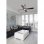 Faro Winche Ventilador de Techo con Mando 31W Cromo