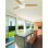 Faro Feroe Ventilador de Techo con Luz y Mando Aspas Reversibles 41W Blanco/Arce