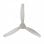 Mellerware Brizy Ventilador de Techo con Mando 45W Blanco