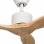 Mellerware Brizy Ventilador de Techo con Mando 45W Madera Clara
