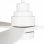 Mellerware Brizy Bright Ventilador de Techo con Luz y Mando 45W Blanco