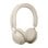 Auriculares Jabra Evolve2 65 Inalámbricos Bluetooth Cancelamento de Ruído Chamadas Profissionais Microfone Busylight Bege