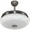 Fabrilamp Jazz Ventilador de Techo con Luz y Mando 25W Blanco