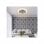 Fabrilamp Raki Ventilador de Techo con Luz LED y Mando 30W Plata
