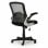 VS Venta-Stock Cosmos Silla de Oficina Reclinable con Brazos Abatibles Negra