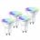 Yeelight Smart Bulb W1 Pack 4 Ampoules Intelligentes GU10 4,5W RGB Wi-Fi F