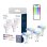 Lâmpada inteligente Yeelight W1 Pack 4 GU10 4.5W RGB Wi-Fi