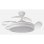 Fabrilamp Bayomo Ventilador de Techo con Luz y Mando 59W Blanco