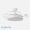 Fabrilamp Bayomo Ventilador de Teto com Luz e Comando 32W Branco
