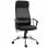 Vinsetto Silla de Oficina Giratoria con Altura Ajustable Negra