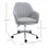 Vinsetto Silla de Oficina Giratoria Gris Claro