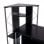 Homcom Mesa de Escritorio para PC 133x55x123cm Negro/Gris