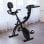 HomCom Bicicleta Estática Plegable 2 en 1 Negro