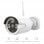 Nivian Bullet Câmara WiFi SuperHD 2K Branca