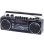 Radio Cassette Trevi RR 501 BT Bluetooth USB SD 4 bandes Noir