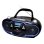 Radio CD Trevi CMP 574 20W RMS USB MP3 Cassette FM Radio Draagbaar Blauw