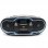 Trevi 057404 impianto stereo portatile Digitale 20 W AM, FM Nero, Blu Riproduzione MP3