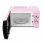 Schneider Vintage SMW25VM Microondas con Grill 25L 900W Rosa