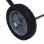 VidaXL Escarificador para Cortacésped 100cm Negro