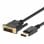 Ewent Cable Adaptador Displayport a DVI-D V1.2 4K Macho/Macho 1m Negro