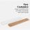 Universal Blue Vento Ventilador de Techo WiFi con Luz LED y Mando Aspas Reversibles 70W Rojo/Madera/Blanco