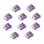 Smart Keeper Pack 10 Verrous de Port USB Lilas