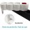 Extrastar Adaptador Tres Tomas Schuko con Interruptor Blanco