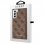 Cool Funda Licencia Guess Tela Marrón para Samsung Galaxy S21