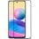 Fantastica protezione per schermo in vetro temperato nero pieno 3D per Xiaomi Redmi Note 10 5G/Pocophone M3 Pro 5G