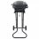 VidaXL Barbacoa Portátil de Gas Plegable Negra
