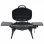 VidaXL Barbacoa Portátil de Gas Plegable Negra