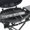 VidaXL Barbacoa Portátil de Gas Plegable Negra