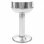VidaXL Barbacoa de Carbón con Pedestal Acero Inoxidable