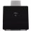 VidaXL Campana Decorativa 60cm D Cristal Negro