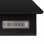 VidaXL Campana Decorativa 60cm D Cristal Negro