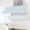 VidaXL Campana Decorativa 90cm B Blanco