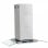VidaXL Campana Decorativa 90cm Acero/Cristal