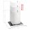 VidaXL Campana Decorativa 60cm D Acero Inoxidable/Cristal