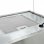 VidaXL Campana Decorativa de Isla 55cm D Acero Inoxidable